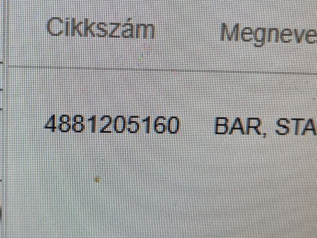 bontott TOYOTA AURIS Hátsó Vízszintes Stabilizátor Rúd