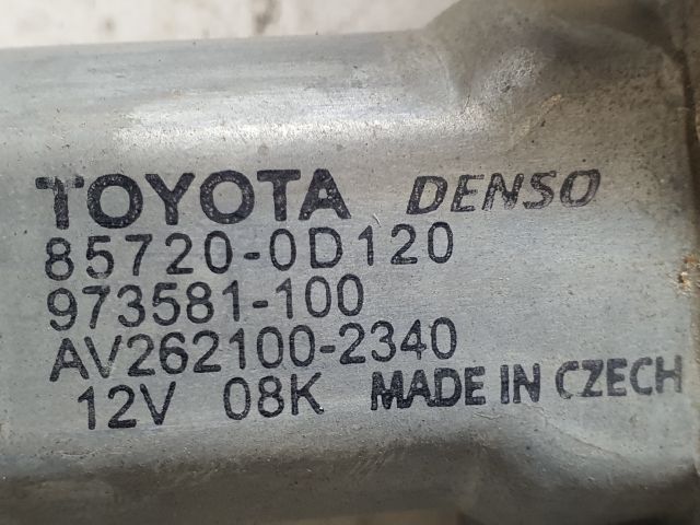bontott TOYOTA AURIS Jobb hátsó Ablakemelő Szerkezet (Elektromos)