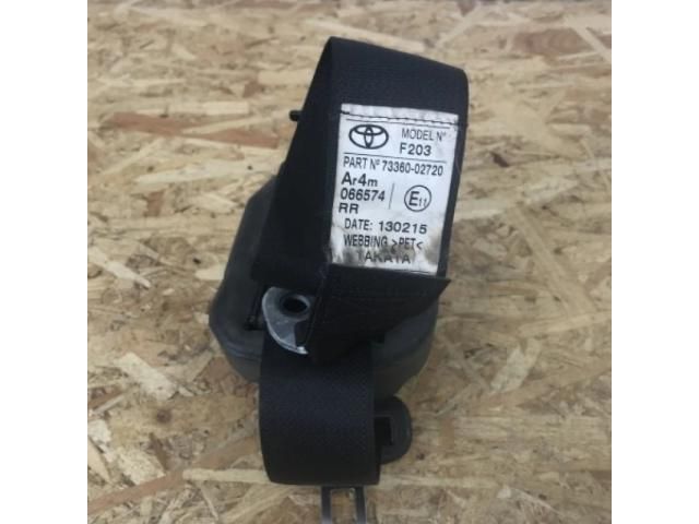 bontott TOYOTA AURIS Jobb hátsó Biztonsági Öv