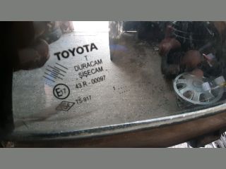 bontott TOYOTA AURIS Jobb hátsó Fixüveg (Ajtóban)