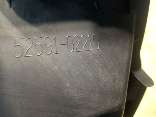 bontott TOYOTA AURIS Jobb hátsó Hátsó Dobbetét (Kerékjárati, Műanyag)