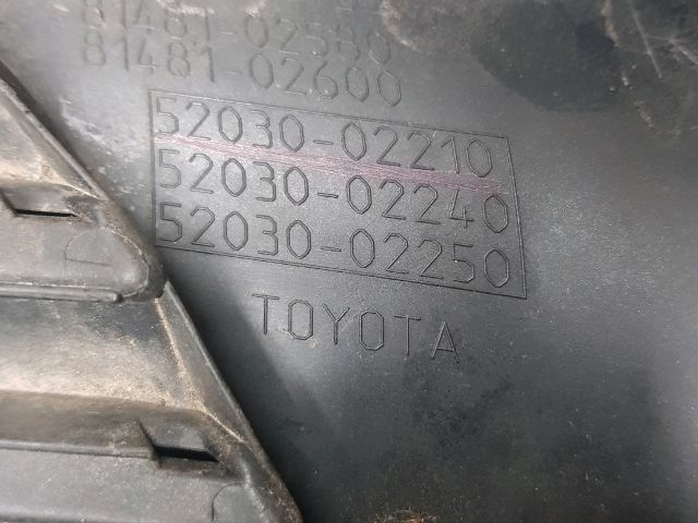 bontott TOYOTA AURIS Jobb Ködfényszóró Lámpakeret