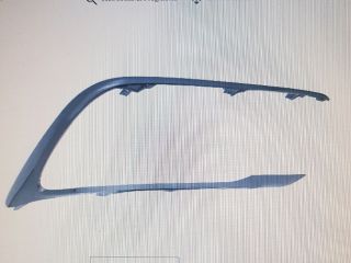 bontott TOYOTA AURIS Jobb Ködfényszóró Lámpakeret