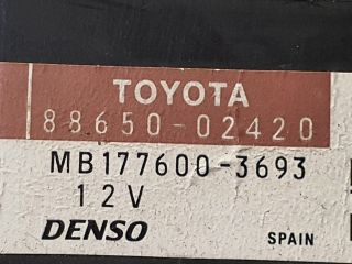 bontott TOYOTA AURIS Komfort Elektronika