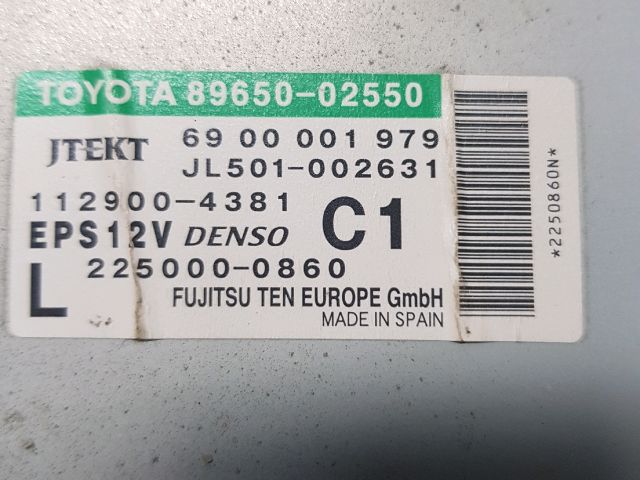 bontott TOYOTA AURIS Kormánymű Elektronika