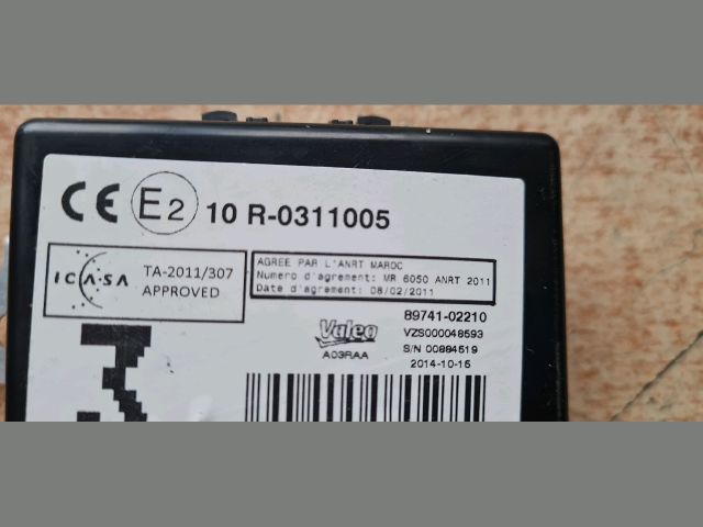 bontott TOYOTA AURIS Központizár Elektronika