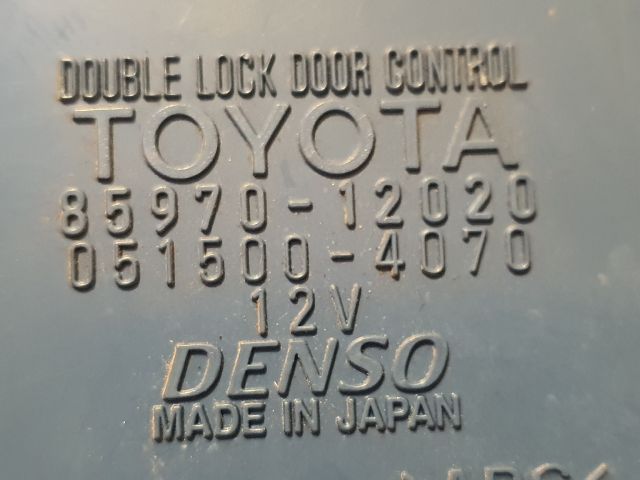 bontott TOYOTA AURIS Központizár Elektronika