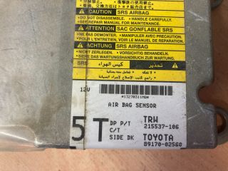 bontott TOYOTA AURIS Légzsák Elektronika