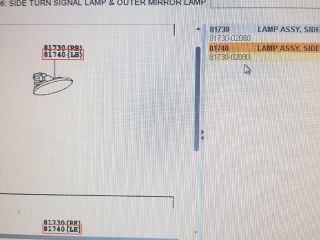 bontott TOYOTA AURIS Sárvédő Irányjelző (Pozíciófüggetlen)