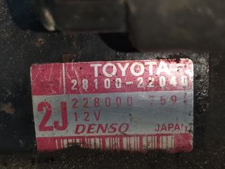 bontott TOYOTA AVENSIS T22 Önindító