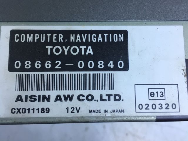 bontott TOYOTA AVENSIS T22 Navigáció Elektronika