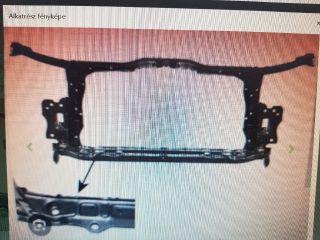 bontott TOYOTA AVENSIS T25 Komplett Homlokfal (Részeivel)