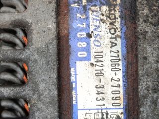 bontott TOYOTA AVENSIS T25 Generátor