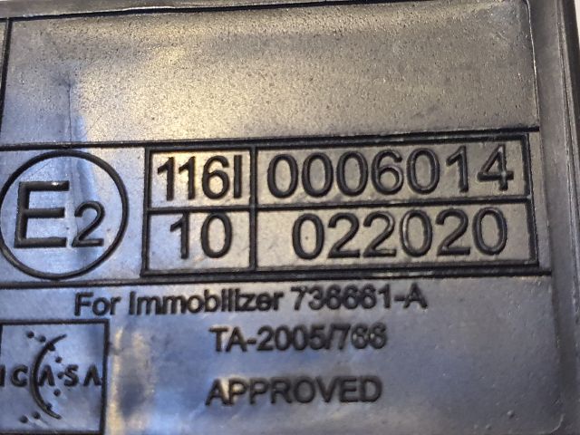 bontott TOYOTA AVENSIS T25 Immobilizer Elektronika