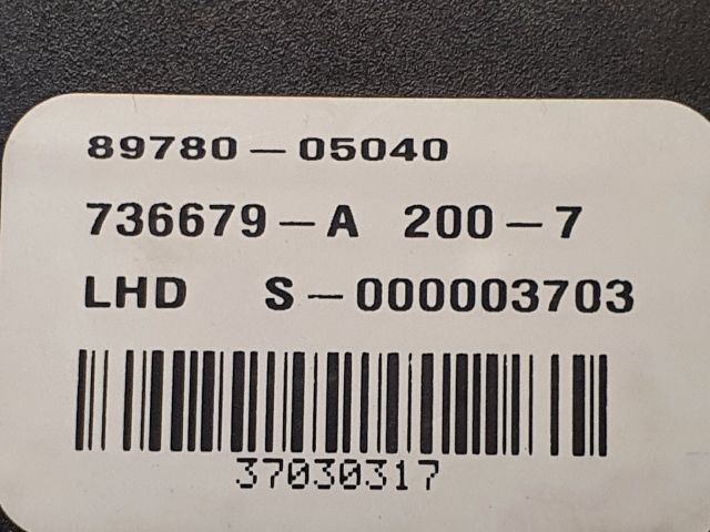 bontott TOYOTA AVENSIS T25 Immobilizer Elektronika