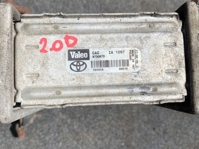 bontott TOYOTA AVENSIS T25 Intercooler