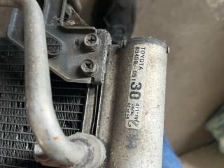 bontott TOYOTA AVENSIS T25 Klímahűtő Radiátor