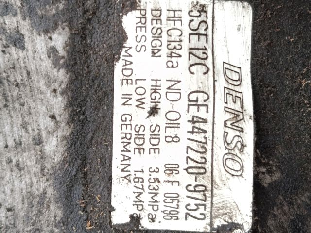 bontott TOYOTA AVENSIS T25 Klímakompresszor