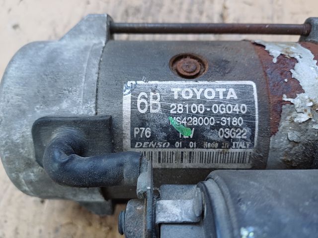 bontott TOYOTA AVENSIS T25 Önindító