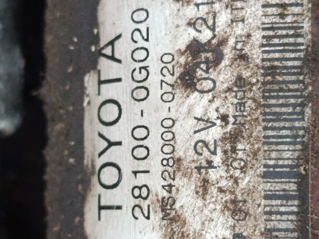 bontott TOYOTA AVENSIS T25 Önindító