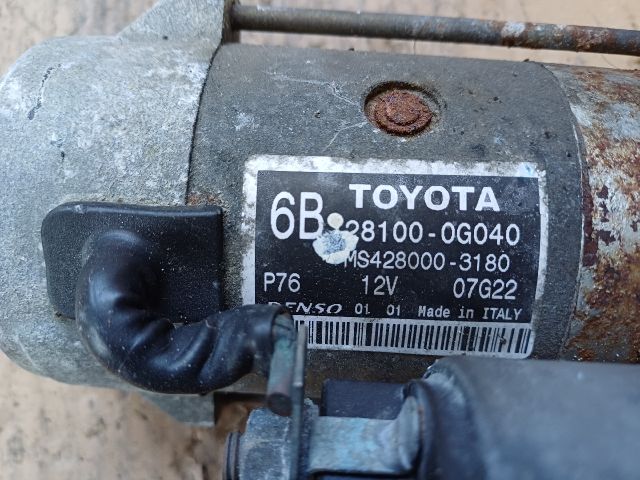 bontott TOYOTA AVENSIS T25 Önindító