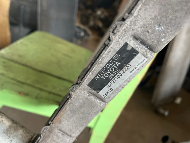 bontott TOYOTA AVENSIS T25 Intercooler