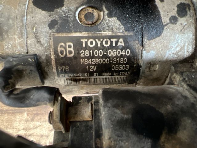 bontott TOYOTA AVENSIS T25 Önindító