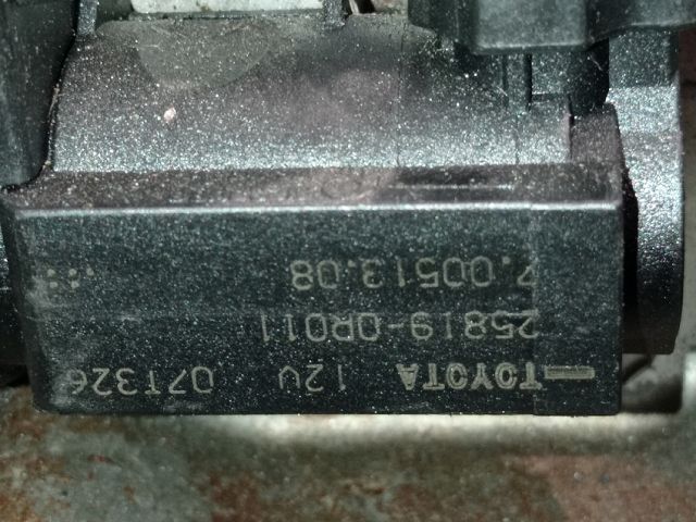 bontott TOYOTA AVENSIS T25 Turbó Vákum Szelep