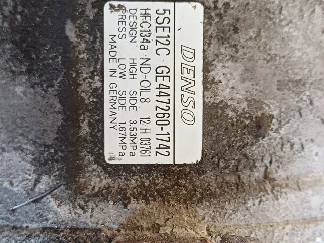 bontott TOYOTA AVENSIS T25 Klímakompresszor