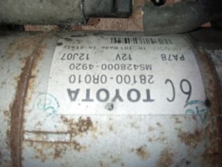 bontott TOYOTA AVENSIS T25 Önindító