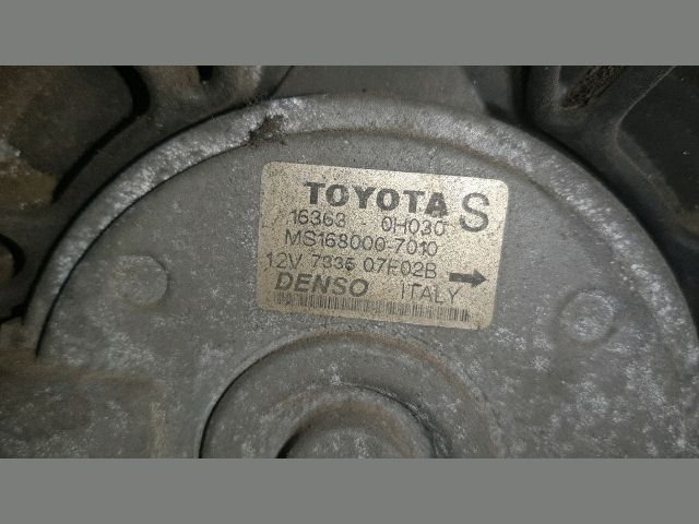 bontott TOYOTA AVENSIS T25 Hűtőventilátor