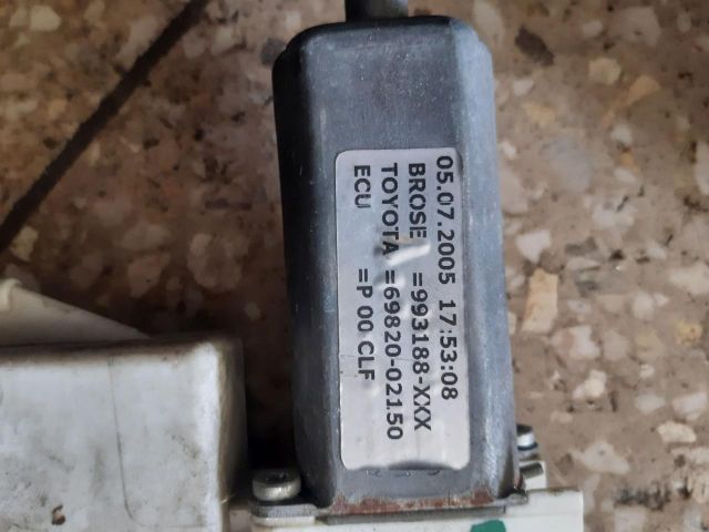 bontott TOYOTA AVENSIS T25 Bal első Ablakemelő Szerkezet (Elektromos)