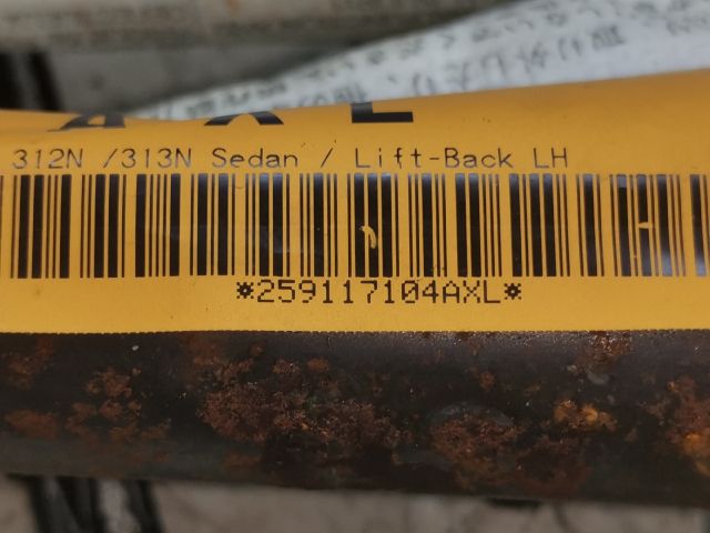 bontott TOYOTA AVENSIS T25 Bal Függönylégzsák és Oldallégzsák