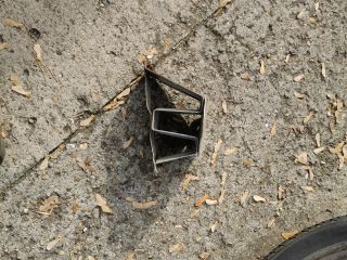 bontott TOYOTA AVENSIS T25 Bal hátsó Lökhárító Merevítő (Fém)