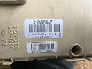 bontott TOYOTA AVENSIS T25 Biztosítéktábla Utastér