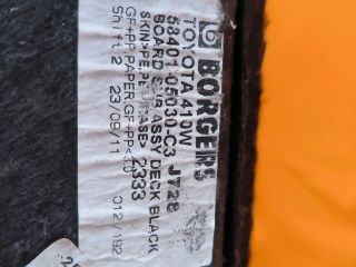 bontott TOYOTA AVENSIS T25 Csomagtér Tálca