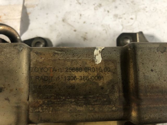 bontott TOYOTA AVENSIS T25 EGR Hűtő