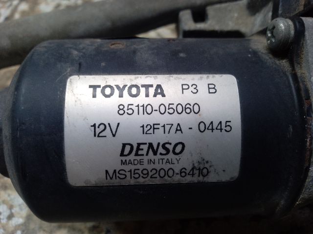 bontott TOYOTA AVENSIS T25 Első Ablaktörlő Szerkezet Motorral