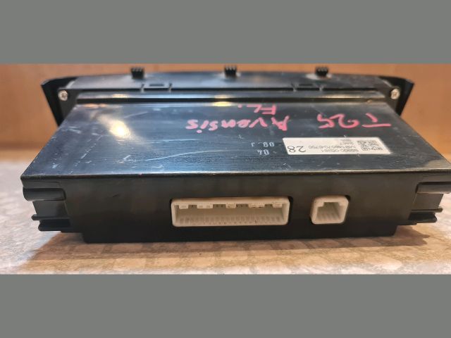 bontott TOYOTA AVENSIS T25 Fűtéskapcsoló (digit klímás)