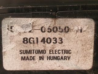 bontott TOYOTA AVENSIS T25 Fűtéskapcsoló (digit klímás)