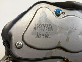 bontott TOYOTA AVENSIS T25 Hátsó Ablaktörlő Motor