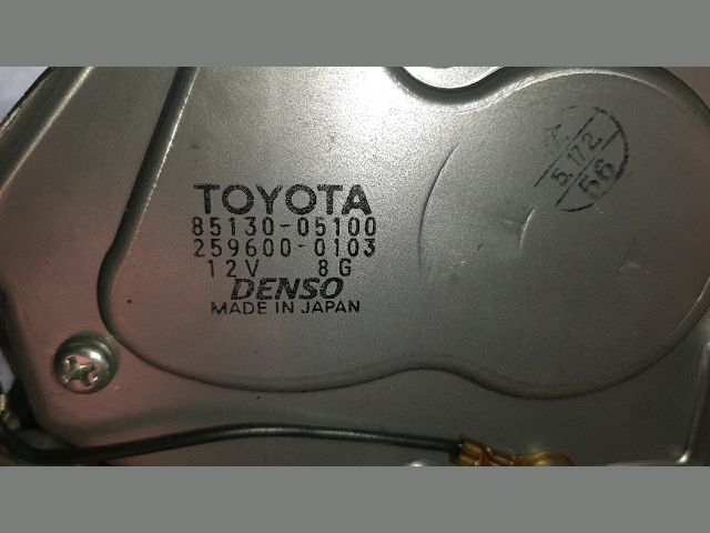 bontott TOYOTA AVENSIS T25 Hátsó Ablaktörlő Motor