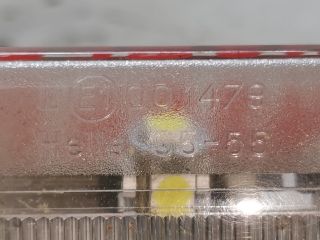 bontott TOYOTA AVENSIS T25 Hátsó Rendszámtábla Világítás