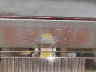 bontott TOYOTA AVENSIS T25 Hátsó Rendszámtábla Világítás