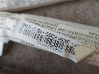 bontott TOYOTA AVENSIS T25 Jobb első Függöny Légzsák