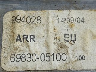 bontott TOYOTA AVENSIS T25 Jobb hátsó Ablakemelő Szerkezet (Elektromos)