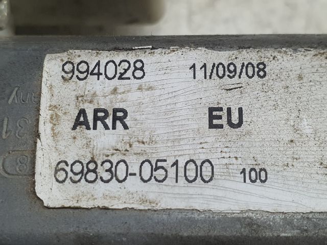 bontott TOYOTA AVENSIS T25 Jobb hátsó Ablakemelő Szerkezet (Elektromos)