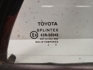 bontott TOYOTA AVENSIS T25 Jobb hátsó Fixüveg (Ajtóban)