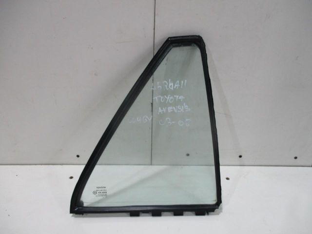 bontott TOYOTA AVENSIS T25 Jobb hátsó Fixüveg (Ajtóban)