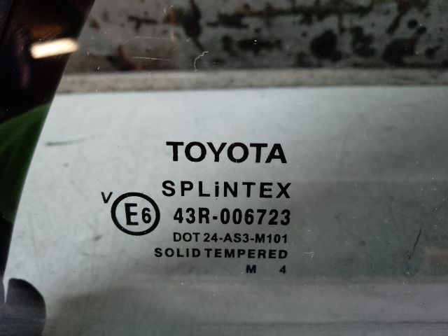 bontott TOYOTA AVENSIS T25 Jobb hátsó Fixüveg (Ajtóban)